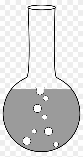Round Boiling Flask - Boiling Flask Clip Art - Png Download