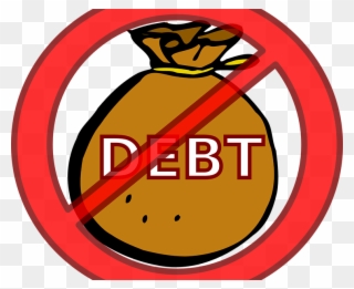 How To Pay Off Your Debts Easily - Debt Clip Art - Png Download