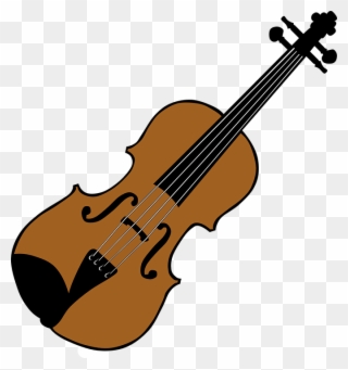Instrument Clipart Fiddle - Violin Clipart - Png Download