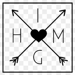 I Heart My Groom - Pacific Northwest Logo With Arrows Clipart
