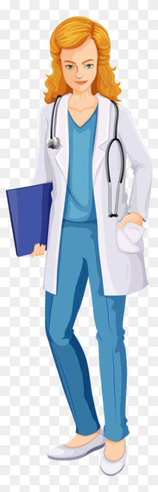 Médico, Hospital, Doentes E Etc - Doctor Woman Illustration Clipart