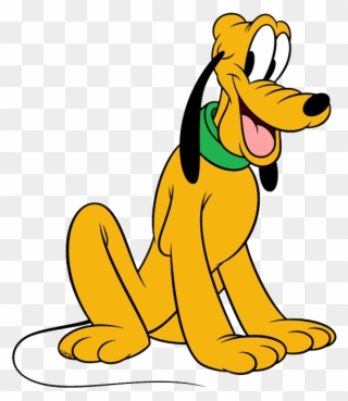 Dog Clipart Ice Skating - Pluto Disney - Png Download