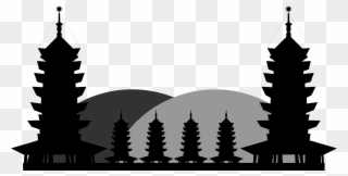 Svg Black And White Stock Hq Png Transparent Images - China In Chinese Png Clipart