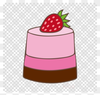 Mousse Clipart Strawberry Mousse Cake - Transparent Crossed Out Symbol Circle Clipart - Png Download