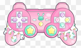Report Abuse - Pink Game Controller Png Clipart