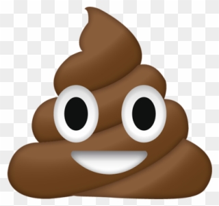 This Is A Pile Of Poo - Poop Emoji Cut Out Clipart