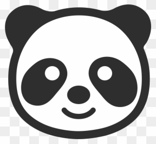 Panda Clipart Transparent - Panda Emoji Coloring Pages - Png Download