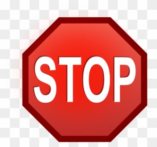 27 - 09 - - Stop Sign High Res Clipart