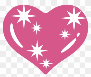 Two - Sparkly Heart Emoji Android Clipart