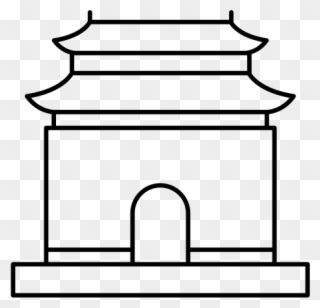 Clipart - Ming Tombs - Png Download