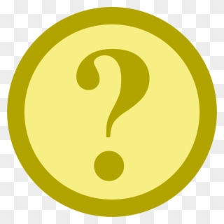 An Icon Showing A Question Mark - Question Mark Clipart