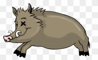 Boar Clip Art - Common Warthog - Png Download