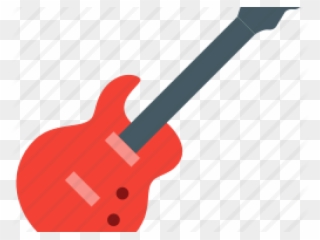 Bass Guitar Clipart Rock And Roll Guitar - Illustration - Png Download
