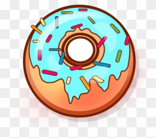 Donat Kartun Png Clipart