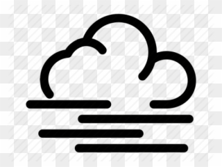 Fog Clipart Foggy Weather - Freezing Rain Icon - Png Download