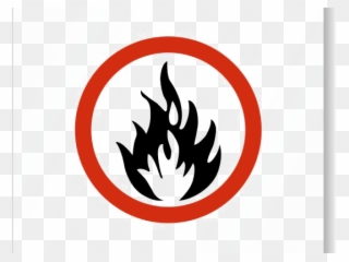 Danger Clipart Transparent - Etiqueta Combustion Espontanea - Png Download