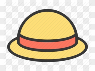 Straw Hat Clipart Svg Free - Straw Hat Icon Png Transparent Png