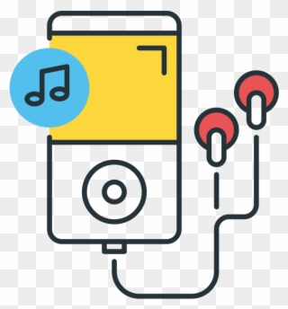 Music Player - Circle Clipart