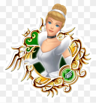 Cinderella 7 Star - Khux Stained Glass 9 Clipart