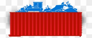 Dumpster Yard Roll Off Clipart , Png Download - Dumpster Clip Art Transparent Png