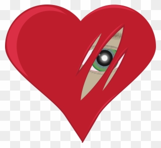 Peach Clipart Free - Heart - Png Download