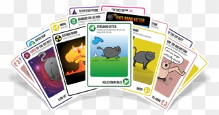 Streaking Kittens Cards - Exploding Kittens Expansion Streaking Kittens Clipart