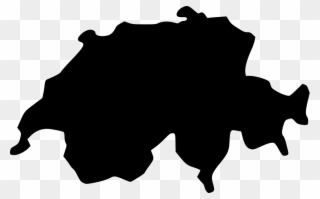 Png File - Switzerland Map Vector Clipart