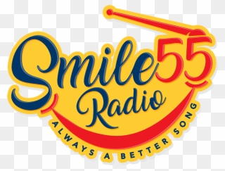 Smile 55 Radio Always A Better Song Chesterfield Derbyshire - Calligraphy Clipart
