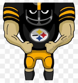 Download Steelers Clip Art - New Orleans Saints Cartoon - Png Download