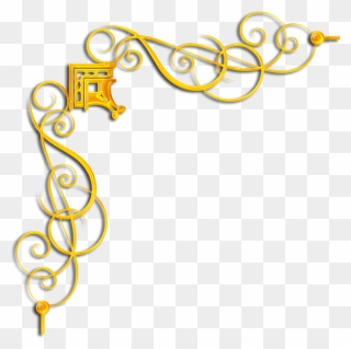 Cognac Keyk Popsy Gold Buffet Clip Art - Png Download
