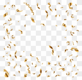 Free Png Download Confetti Gold Transparent Png Images - Birthday Confetti Gold Png Clipart
