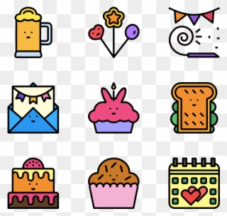 Birthday Party - Giving Hand Icon Png Clipart