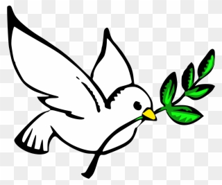 Free Dove Clipart Many Interesting Cliparts - Peace Dove - Png Download