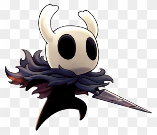 The Character That The Player Controls In The Game - Concept Art Hollow Knight Art Clipart