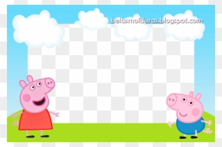 Peppa Pig And George Clipart