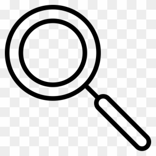 Magnifying-glass Search Glass Magnifier Lookup Comments - Circle Clipart