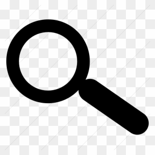 14 Magnifying Glass Icon Png Black Images - Circle Clipart