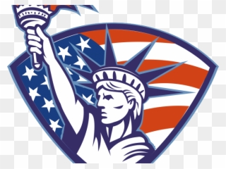 Statue Of Liberty Clipart Torch - Statue Of Liberty - Png Download