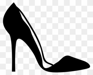 High Heel Comments - High Heel Icon Transparent Background Clipart