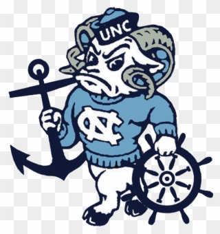 University Of North Carolina - Unc Tar Heel Clipart