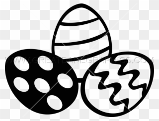 Eggs Production Ready Artwork For T Shirt Ⓒ - Easter Egg Symbol Png Clipart
