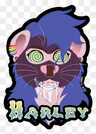 A Hypnotizing Gaze From Harley The Ferret Cartoon Clipart 3708264 Pinclipart