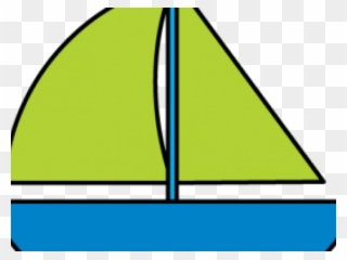 Sailing Boat Clipart Clip Art - Triangle - Png Download