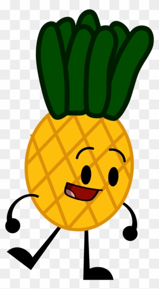 Pineapple Clipart Object - Bfdi Pineapple - Png Download