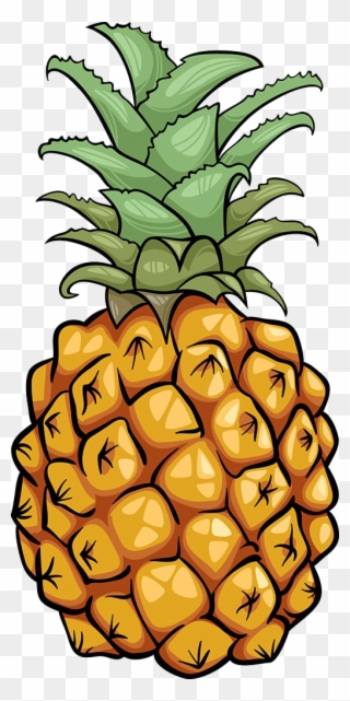 Pineapple Fruit Icon - Pineapple Cartoons Clipart