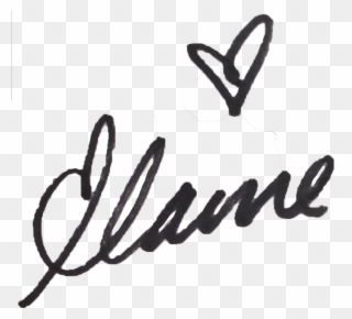 Share - Calligraphy Clipart