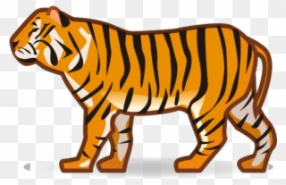 Tiger Emoji Clipart