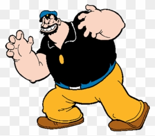 Brutus Png - Bluto Popeye Clipart