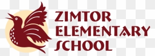 Zimtor Elementary School Logo - Illustration Clipart