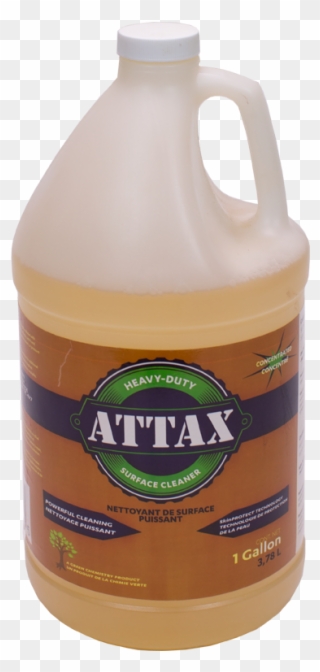 Attax® Heavy-duty Surface Cleaner 1 Gallon / - Bottle Clipart
